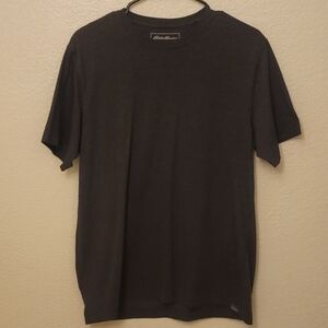Men's Eddie Bauer T-Shirt In Dark Gray Size Medium
